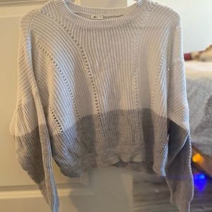 Garage long sleeve croptop